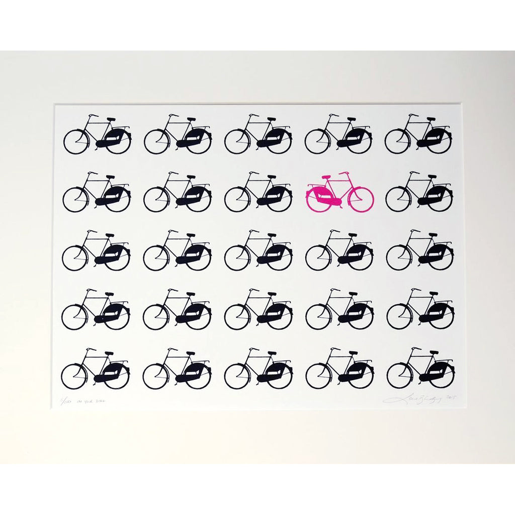 'On Your Bike' Screen Print