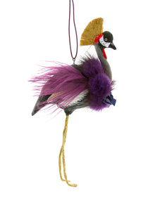 Crowned Crane Decoration