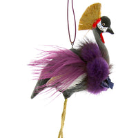 Crowned Crane Decoration