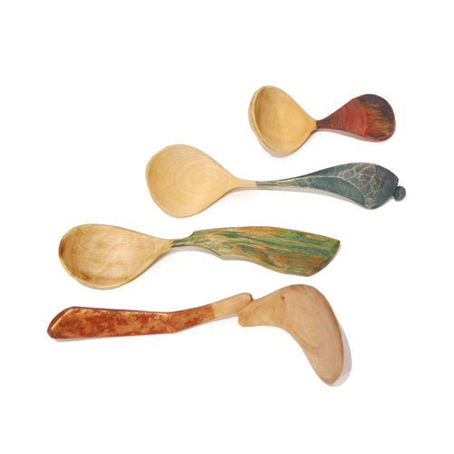 Painted Wooden Spoons