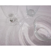 Pearl White Handmade Glass Plate