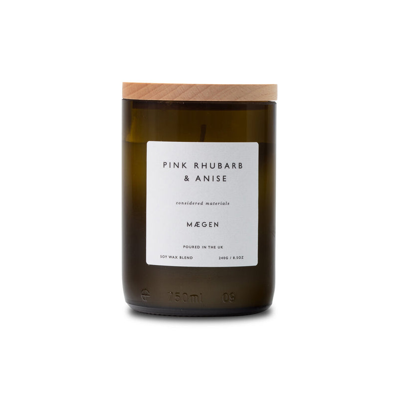 Pink Rhubarb and Anise Candle