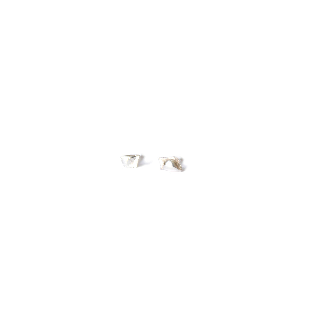 Silver Cast Studs, Small