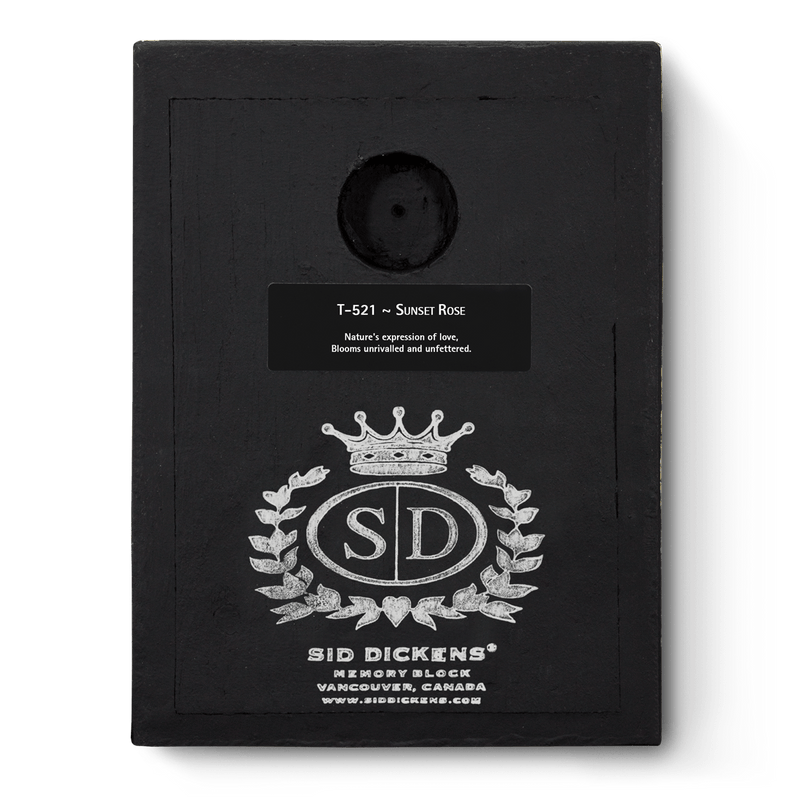 Sunset Rose T521 - Sid Dickens Memory Block