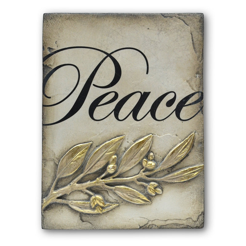 Peace (Olive Branch) T539 - Sid Dickens Memory Block