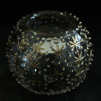 Gold Votive Heaven hand-blown glass 