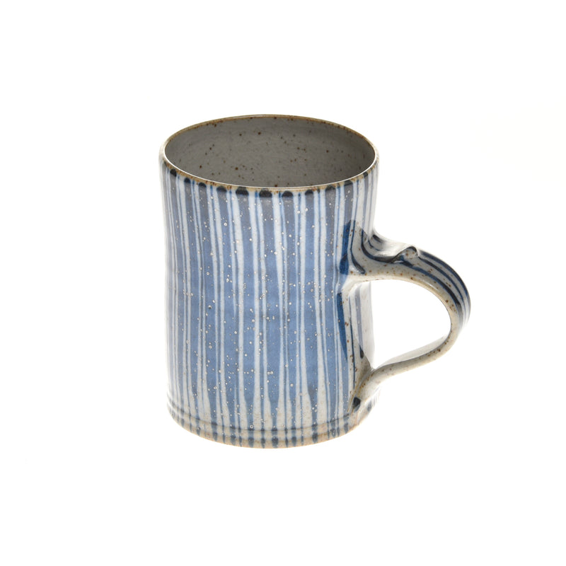 Blue Pinstripe Large Mug