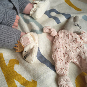 Rabbit Textured Cuddle Cloth