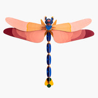 Pink Dragonfly Wall Art