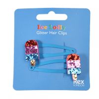 Ice Lolly Glitter Hair Clips