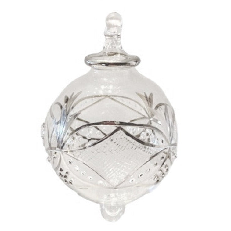 Antique Swag Bauble in Silver
